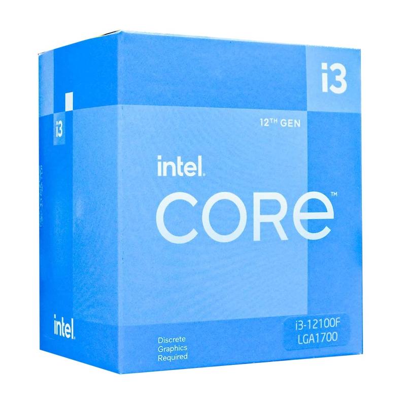 Bộ vi xử lý Intel Core i3 12100F / 3.3GHz Turbo 4.3GHz / 4 Nhân 8 Luồng / 12MB / LGA 1700